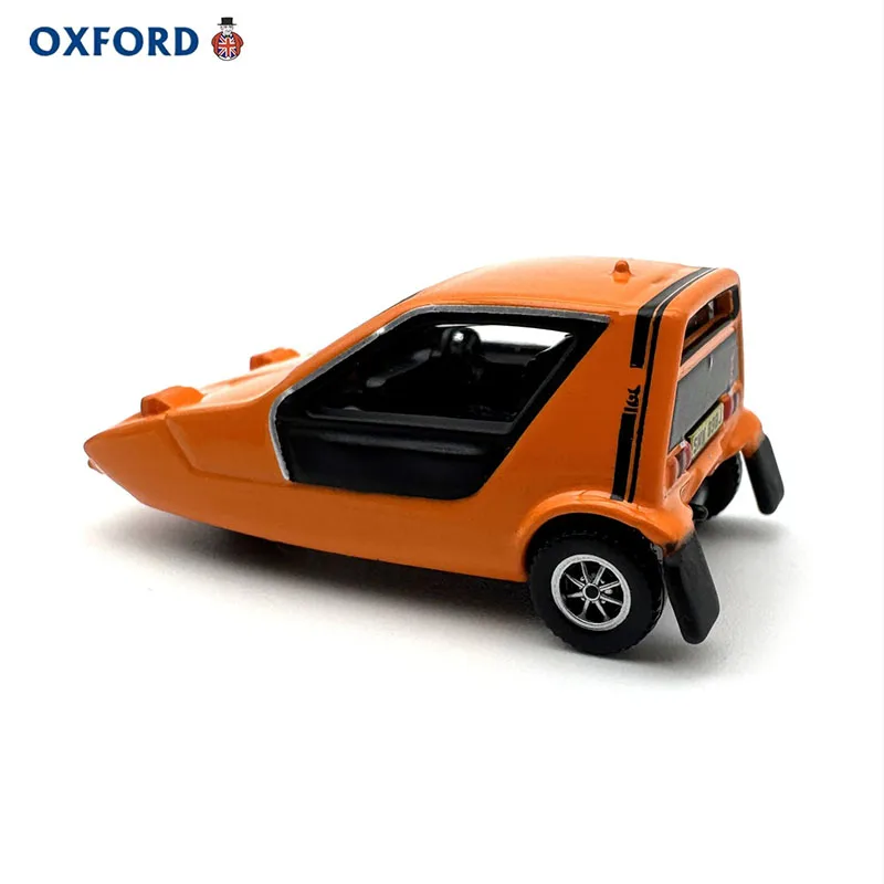 

OXFORD 1/76 Scale Mini Tricycle UK Small Car Alloy Car Model Static Collection Decorated Holiday Gifts Toys Souvenir Gift