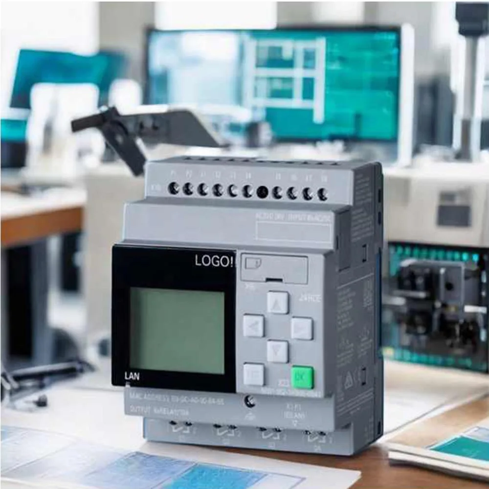 وحدة التحكم الذكية في المصنع 6ED1052-1HB08-0BA2 24V AC/DC 8DI/4DO تصميم قابل للتوسيع مع خادم ويب متكامل وفتحة بطاقة SD