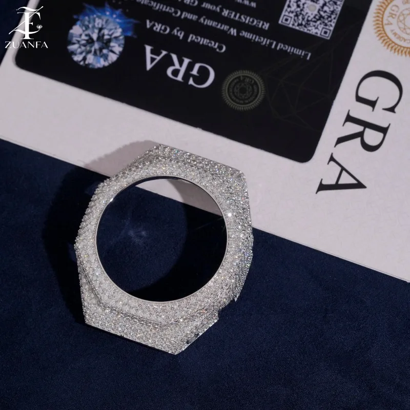 

LYEE CYEE Custom 'Lucky 8' Moissanite Watch Case. Hip-Hop Iced-Out Bling for Your Wrist. Drip Redefined.​