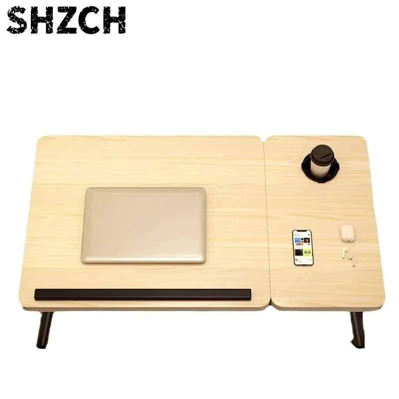 Bedside Desk for Dorm Students, Multifunctional Foldable Laptop Desk, Window Sill Desk Board