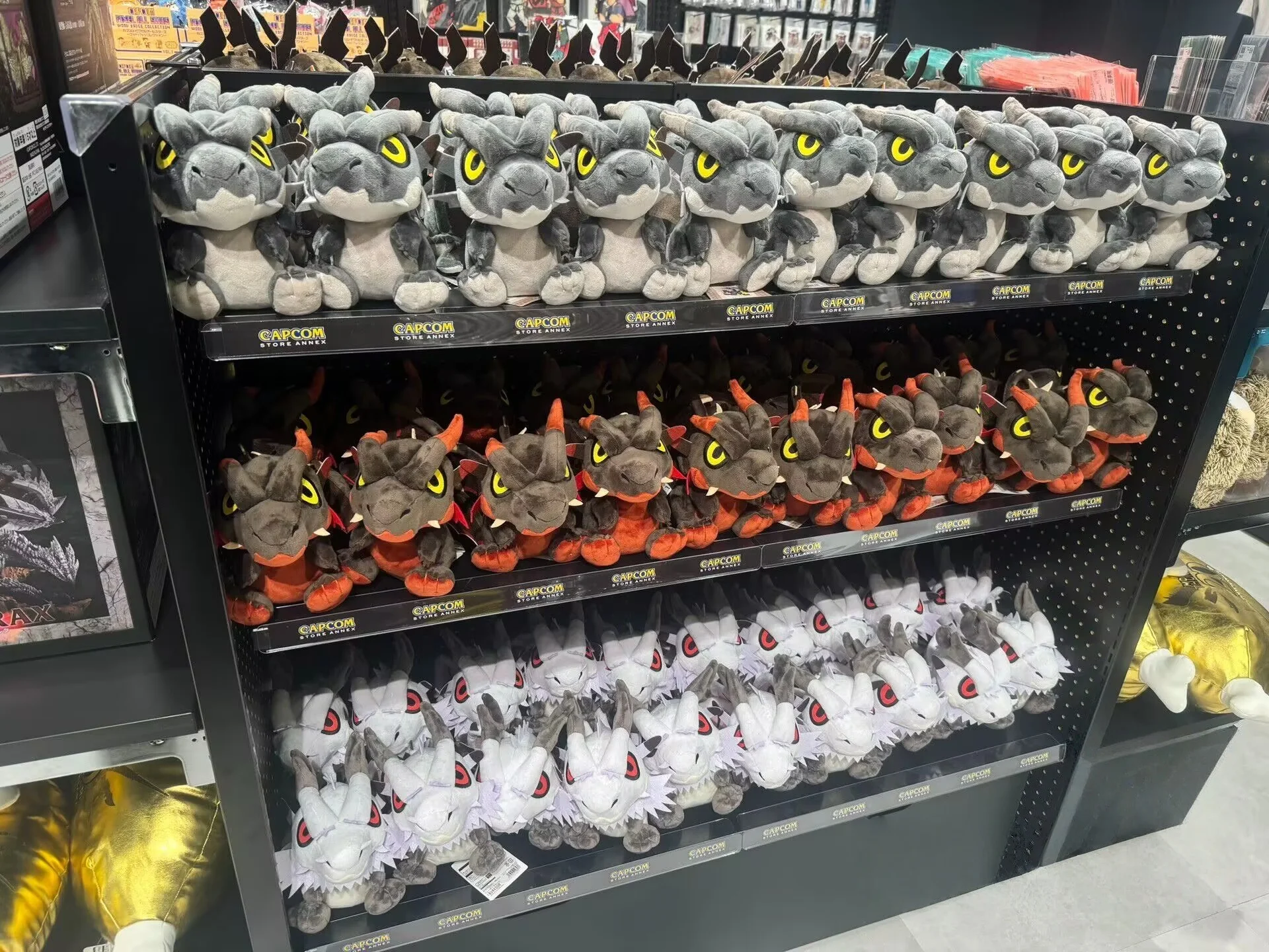 Spiel Monsters Hunters Plüsch Puppe Drachen Wolf Kissen Capcomed Cosplay Niedlichen Cartoon Kawaii Stofftier Kissen Kinder Geschenk