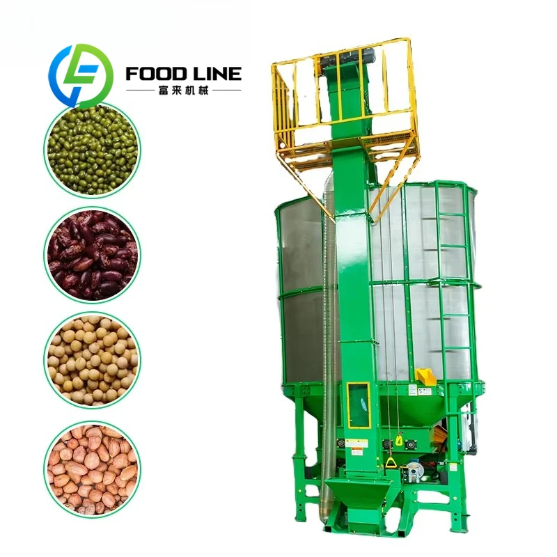 Automatic Grain Dryer Intelligent Temperature And Humidity Adjustment Suitable For Large Farm Depot And Food Processing Factory