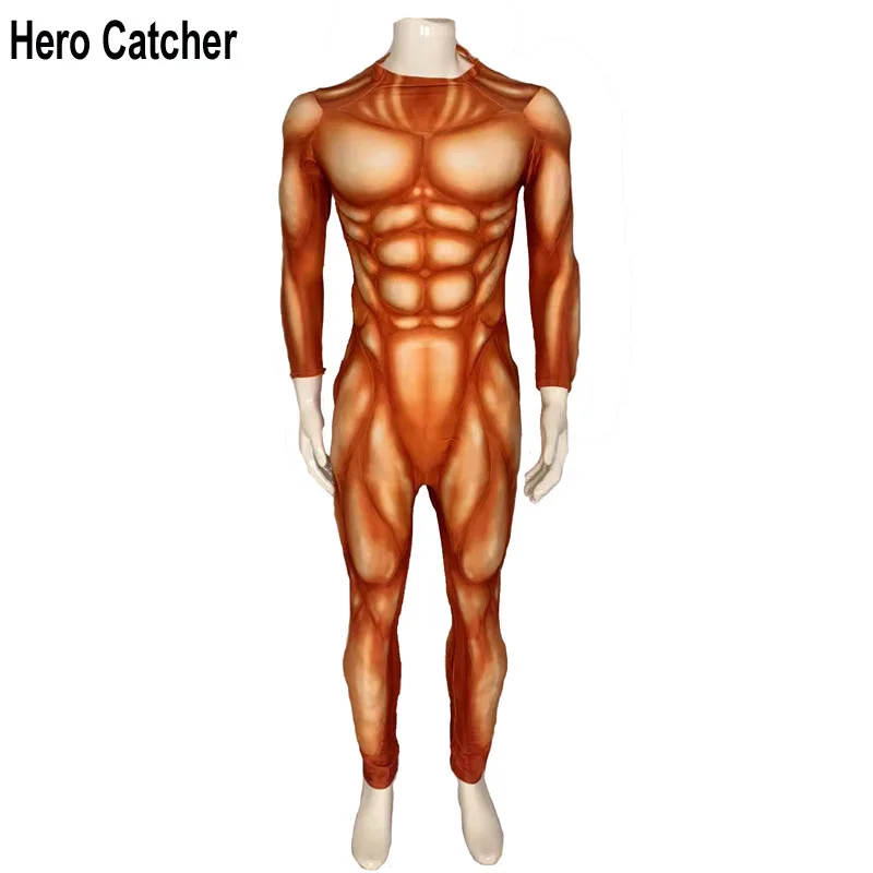 Hero Catcher High Quality Muscle Shape With Muscle Padding Costume