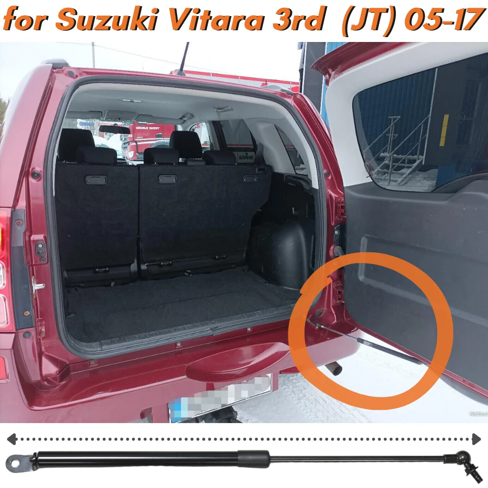 Кол-во (1) стойки багажника для Suzuki Vitara 3rd (JT) SUV 2005-2017, задняя дверь, подъемник, опоры, газовые пружины, амортизаторы