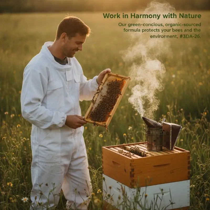 54Pcs Bee Smoker Herb Pellets Non-Toxic Wormwood Smoke Flare Dedicated Beekeeping Accessory for Hive Inspection Calming Bees Be
