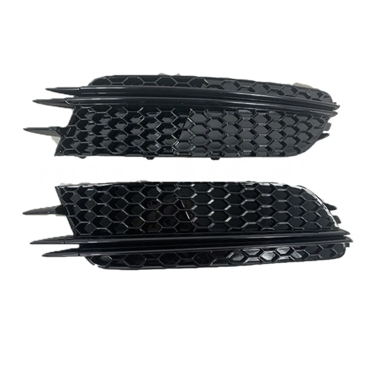 

Car Front Bumper Grille for Audi A6 C7 2013-2015 Modification RS6 Style All Black Honeycomb Fog Light Frame