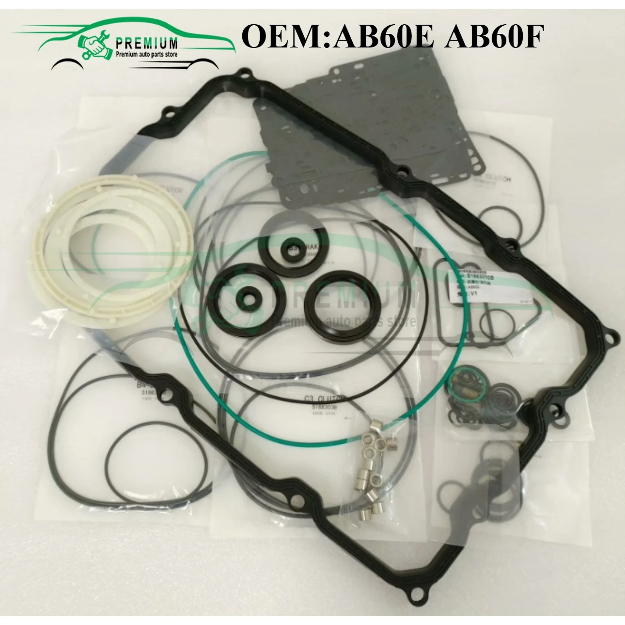 

Brand new AB60E AB60F B188820B Auto Transmission Overhaul Seals Kit Fits For TOYOTA Sequoia Tundra V8 5.7L
