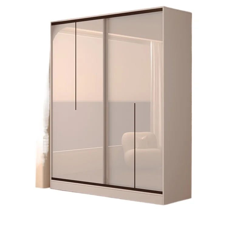 

Wardrobe, household, bedroom, sliding door, solid wood, rental room