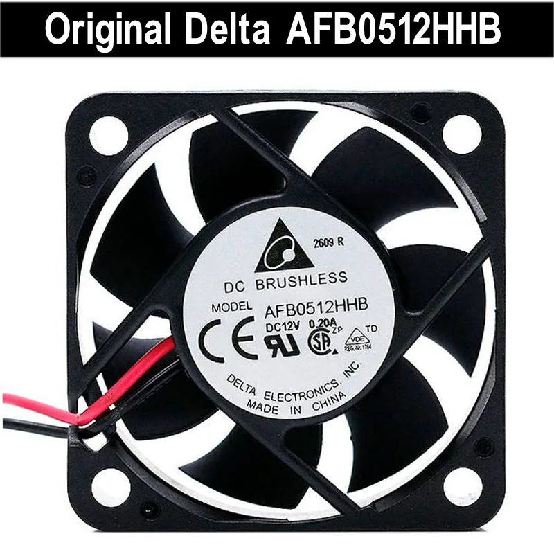 Cooling Server Fan Cooler New Original For Delta AFB0512HHB 12V 0.20A 50CM Bouble Ball Cooler