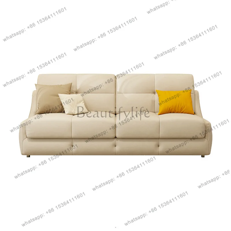 Nordic high-end sofa bed foldable dual-purpose bed small apartment single double multi-function