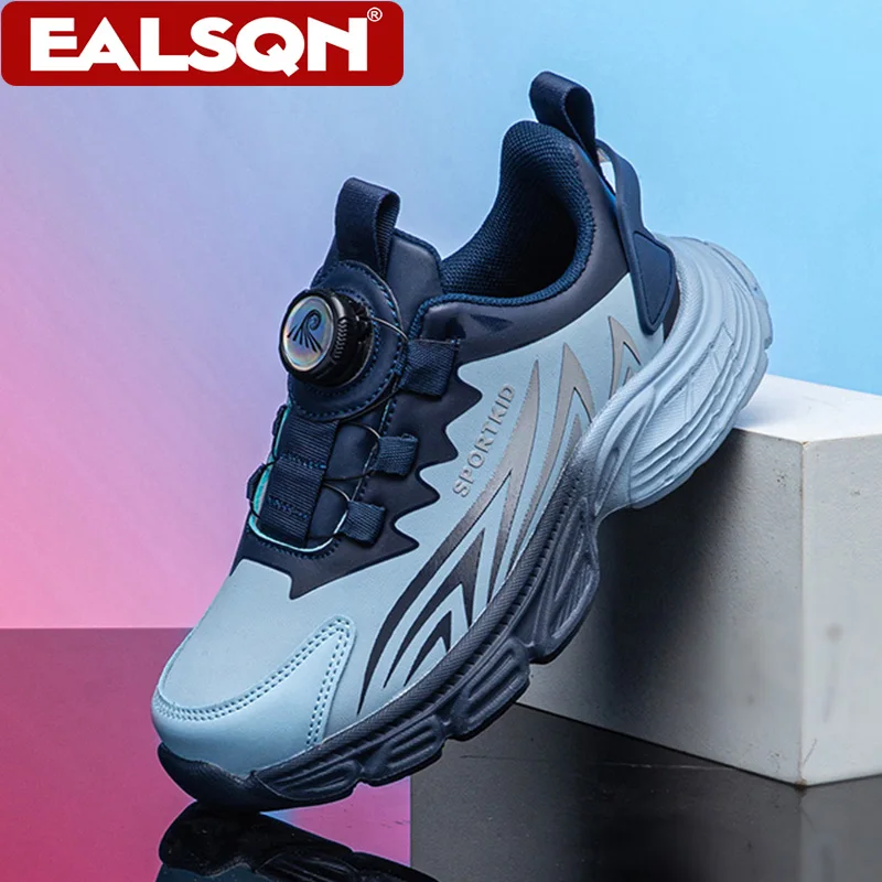 Autumn Winter Children Sport Boys Shoes 5 To 16 Years School Kids Casual Running Anti-slip Fashion Trainer Walking Sneakers