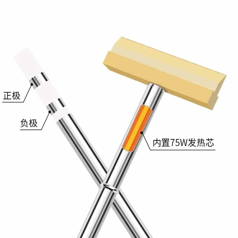 Soldering Iron Tips Heating Core Series Brass T12 Compatible For 3D Model Trimming Chip Glue Removal Precise Cutting Tool Adapte