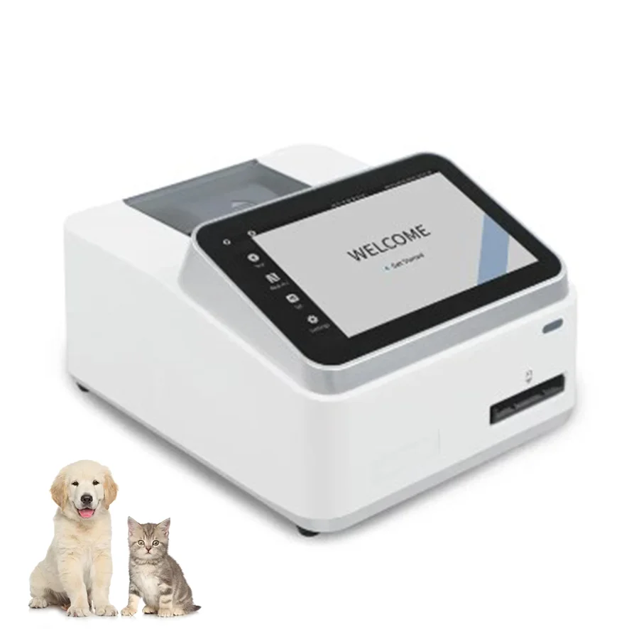 

Seamaty Vi1 Veterinary Fluorescence Immunoassay Analyzer Chemistry Analyzer Test Prog Cpl Cpv/cdv Ab Clv Ag Tsh T4 Crp