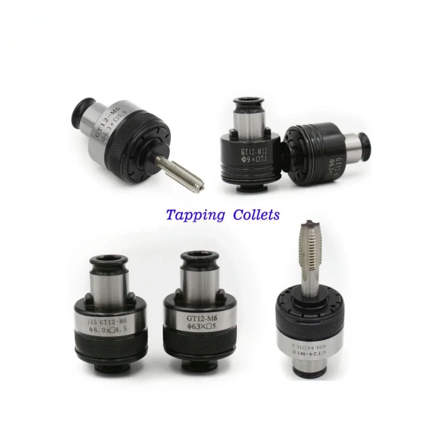 

NEW 7pcs/set GT12 G0312 ISO/DIN/JIS M3-M12 Tapping Collets Chucks Pneumatic Electric Tapping Machine Chucks With Overload