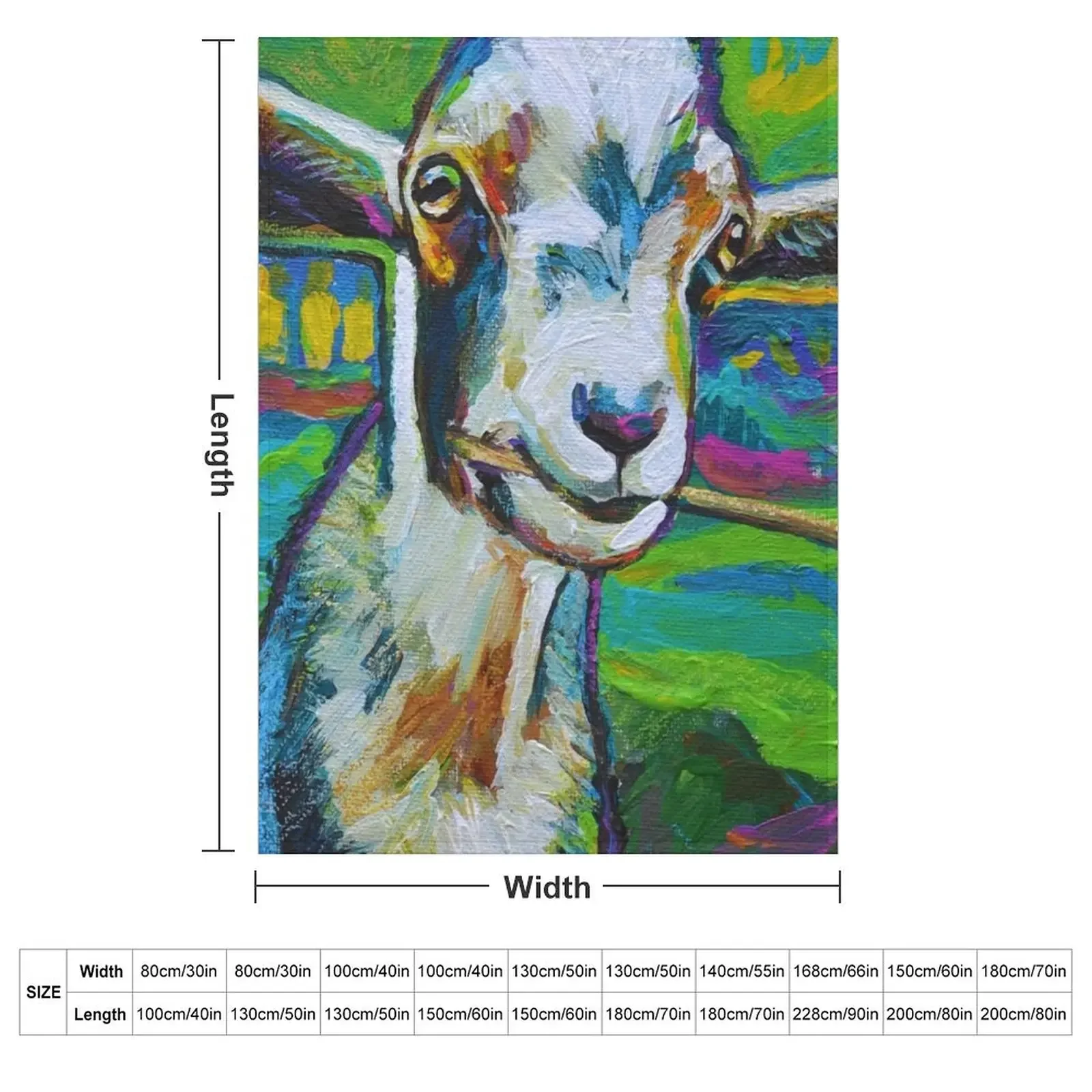 Theodore the Goat Throw Blanket Nap Cute Plaid Plaid on the sofa Sofa Throw Blankets