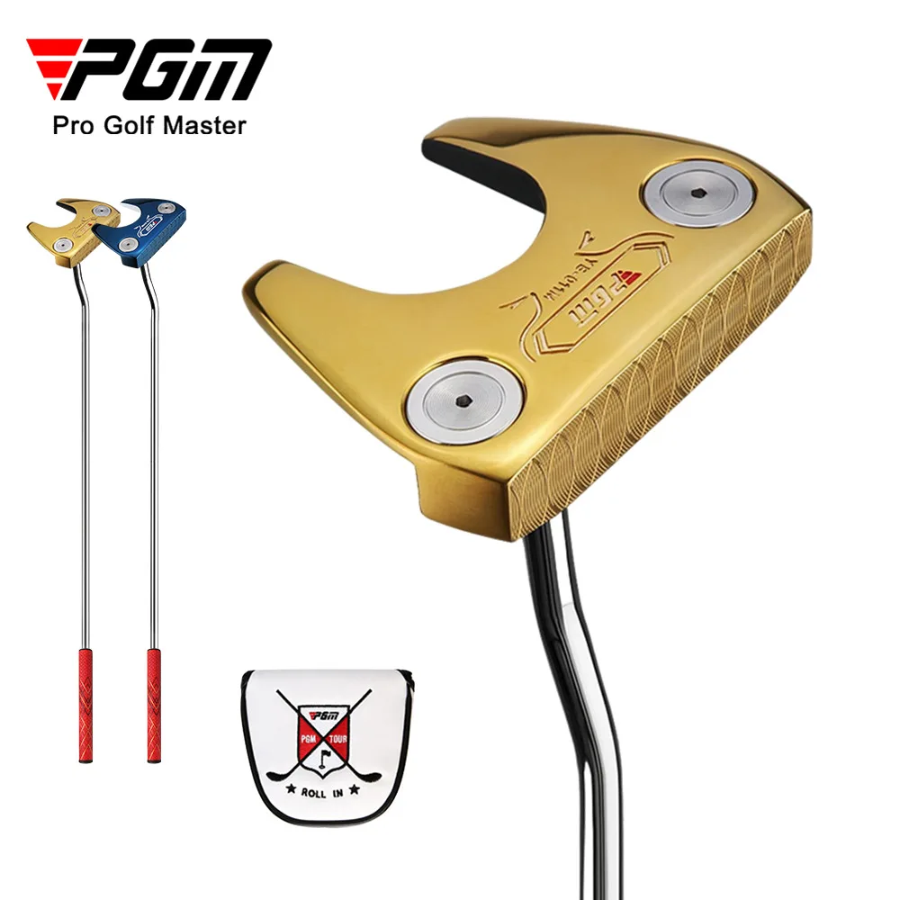 PGM Factory Direct Golf Putter for Men Women Stainless One Piece Shaft Low Gravity Training Golf Club