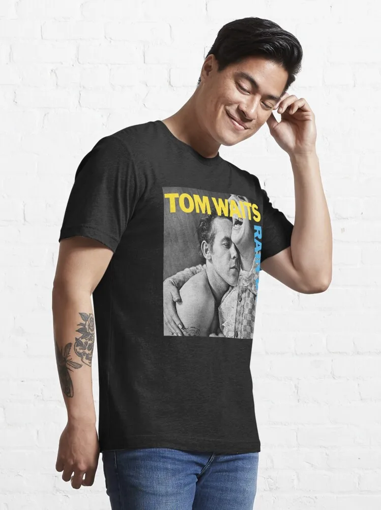 Tom Waits - Rain Dogs Essential T-Shirt Funny Short Sleeve Tshirt Streetwear New Fashion Top Tees