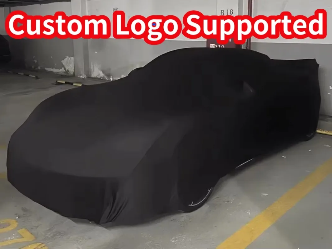 Coupe Car Cover, Universal Spandex Fabric, Velvet Touch, Great Elasticity, Strong Stretch Outdoor Cover