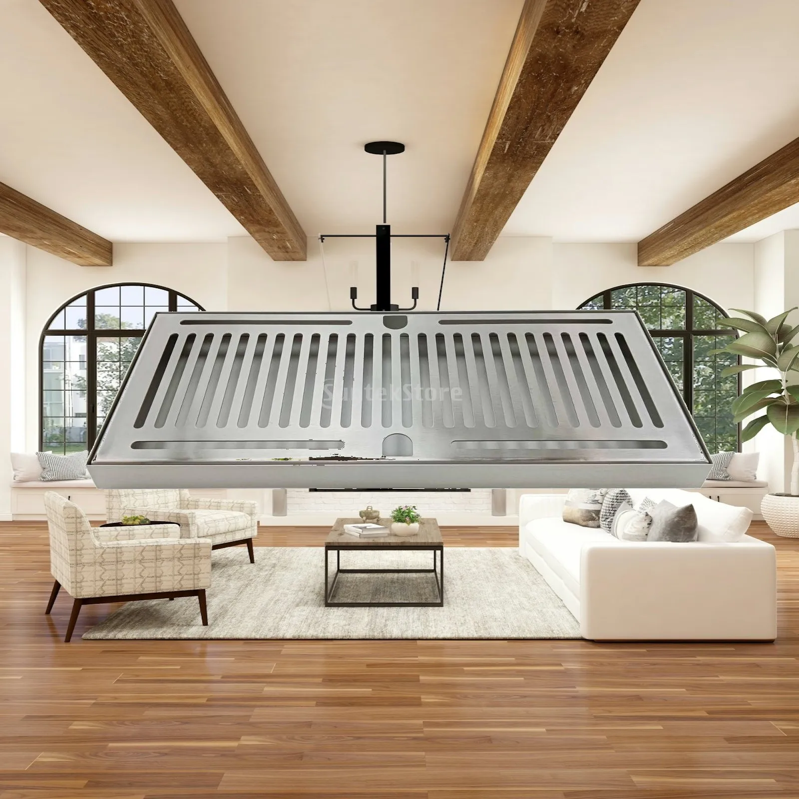 Stainless Steel Spill Tray Easy to Clean Beer Spill Tray Brushed Metal for Bartenders, Home Bar, Taverns
