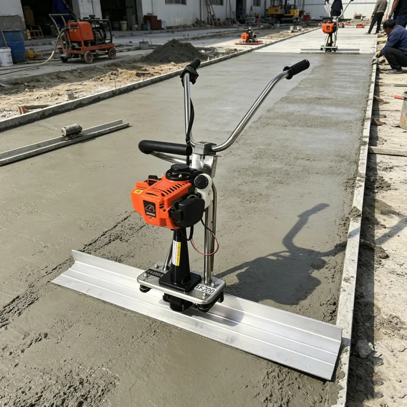Concrete Finishing Concrete Surface Leveling Machine Laser Screed Concrete Machine Vibrating Level Ruler - view 4