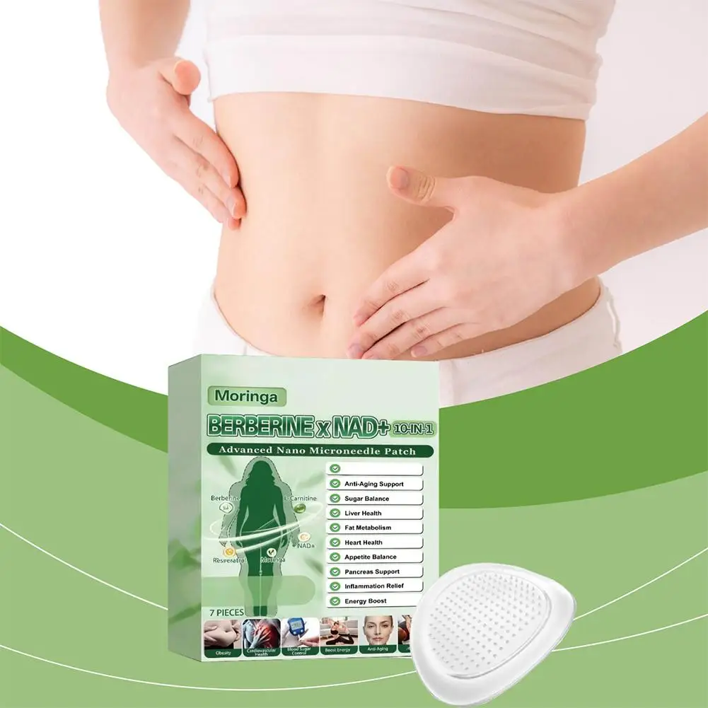 

Berberine And Nad Plus Complex Moringa Patch Balances Blood Sugar Promotes Fat Metabolism And Enhances Overall Physical Vitality
