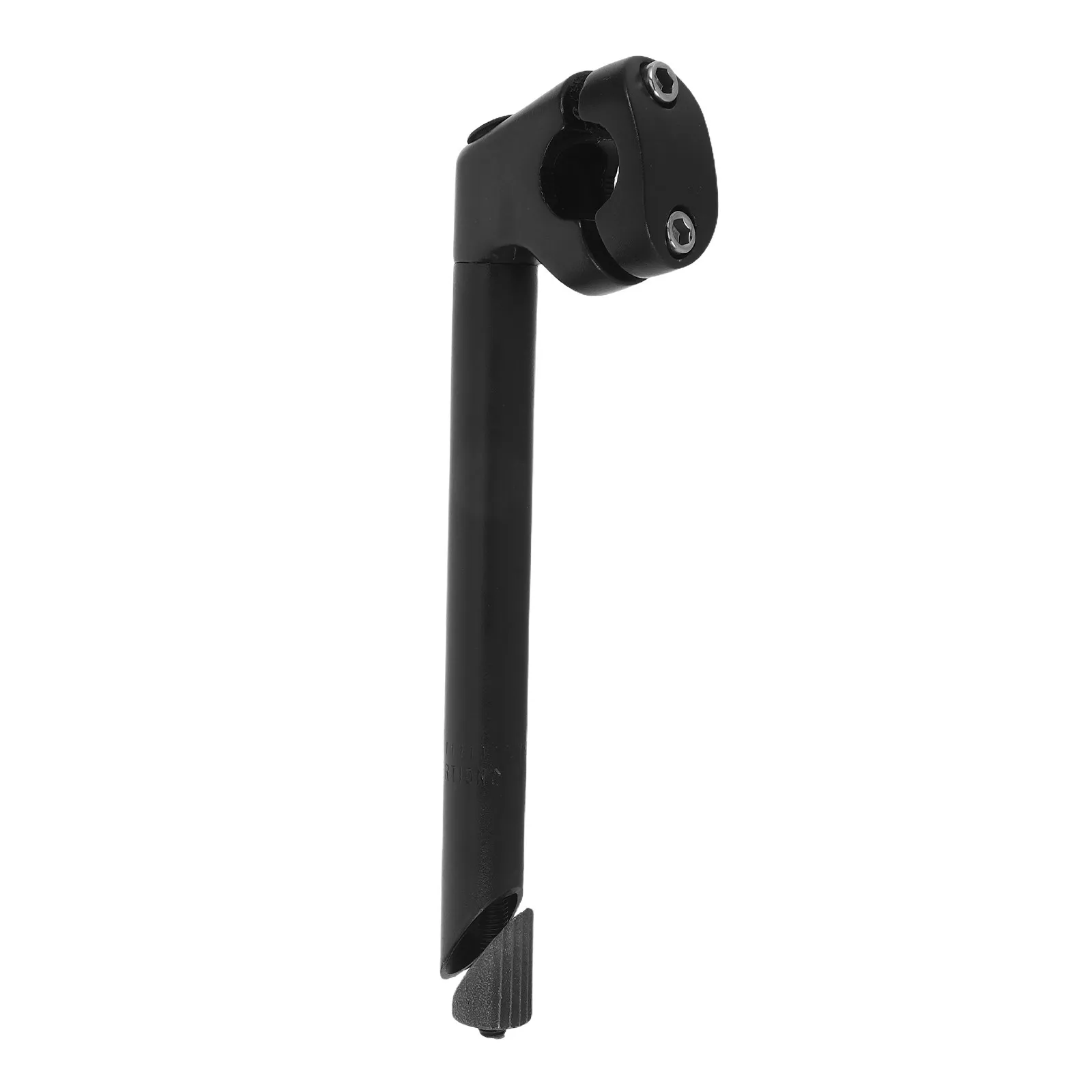 Tubo de dirección de bicicleta de 22.2mm roscado tradicional tipo cuello de cisne de aluminio y hierro para bicicletas de montaña y de ciudad con ajuste rápido del manillar