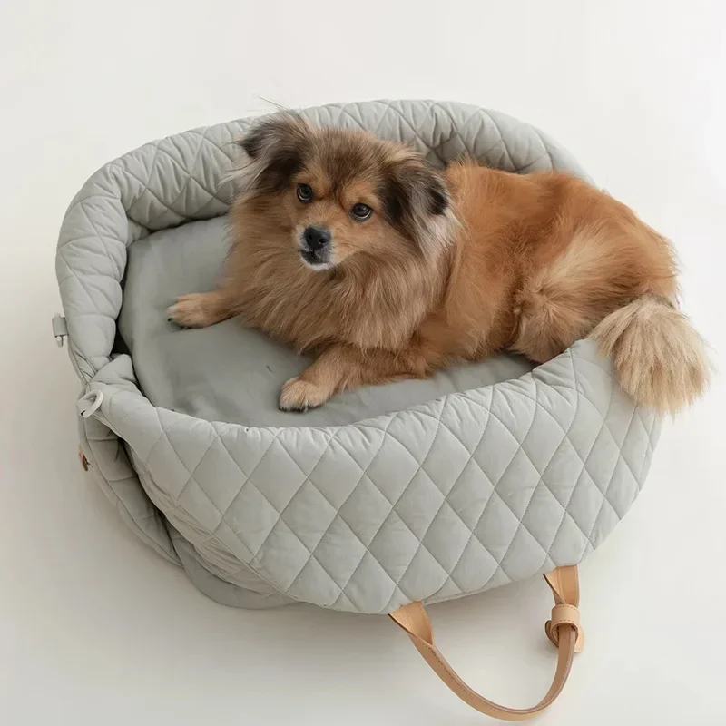 Imagem -03 - Bolsa Portátil Lavável Pet Carrier Assento de Carro Cama de Viagem para Cães Pequenos e Gatos Bolsa de Cachorro