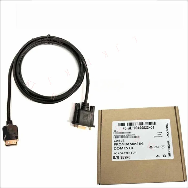NN  New PC-AL-00490833-01 Programming Cable For RS1/QS Series Servo Drive 9Pin 1.5M