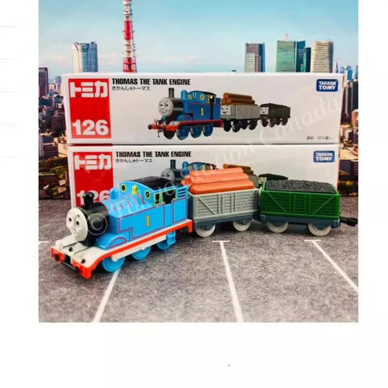 

Takara Tomy Tomica Tomika 126 Thomas the Tank Engine Model Kit Anime Figure Diecast Metal Alloy Die-casting Car Model Boys Toy