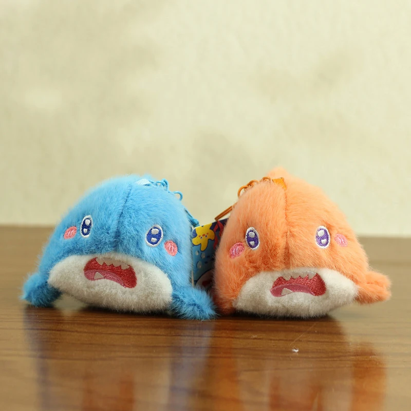 1PC Peluche mignonne d'organismes marins, jouet en peluche, pendentif, décoration pour sac à dos, cadeaux