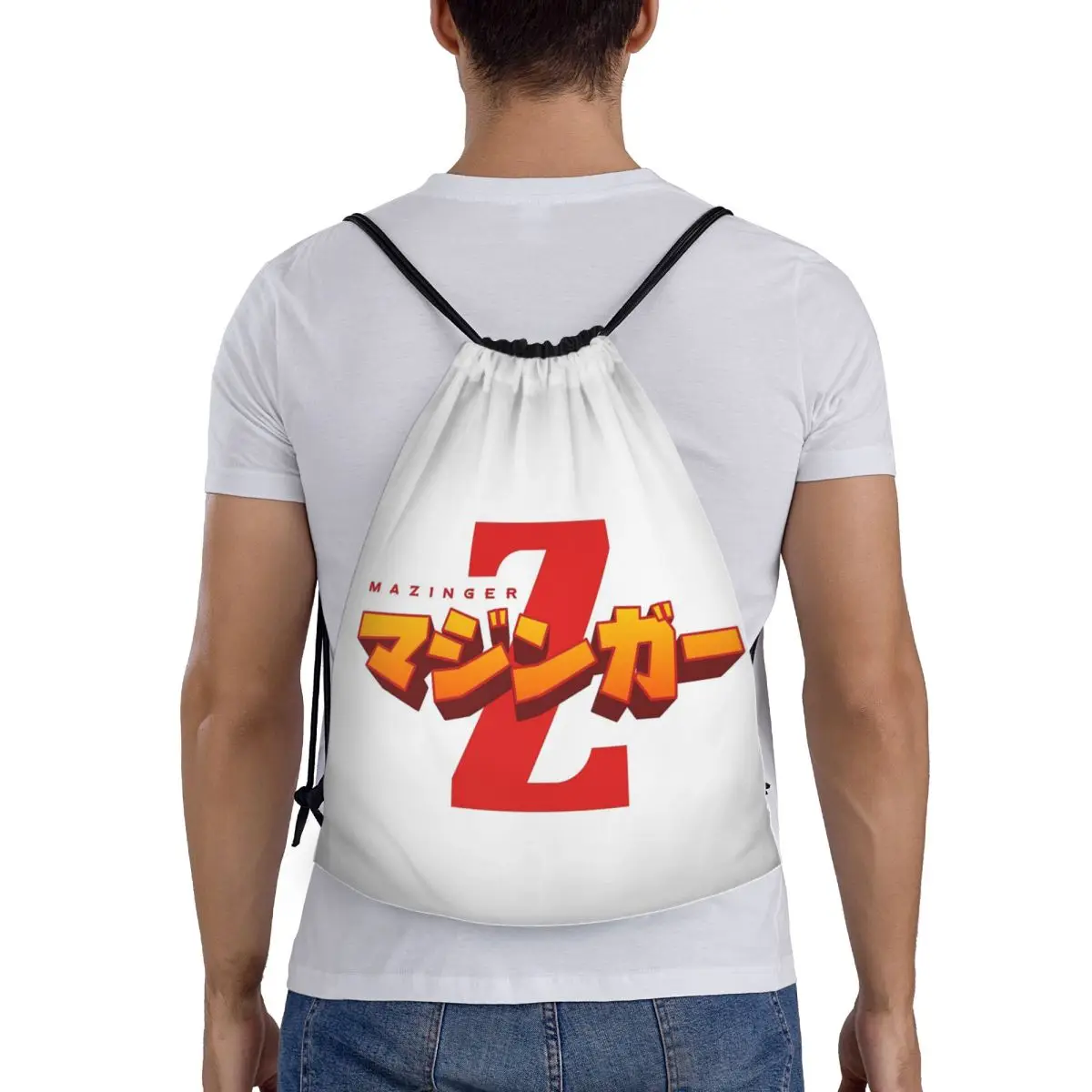 

Mazinger Z Goldorak Actarus Grendizer Mask Backpacks Portable Drawstring Bags Sports Bag Book Bags For Man Woman Students