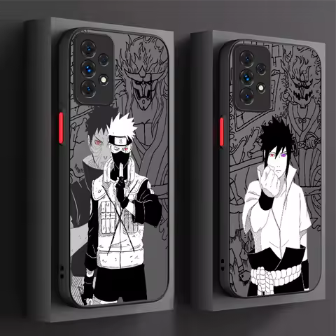 Anime Sasuke Naruto Phone Case For Samsung Galaxy A05 A05S A54 A34 A24 A14 A53 A33 A23 A13 A52 A52S A32 A22 A12 A71 A51 A31 A50