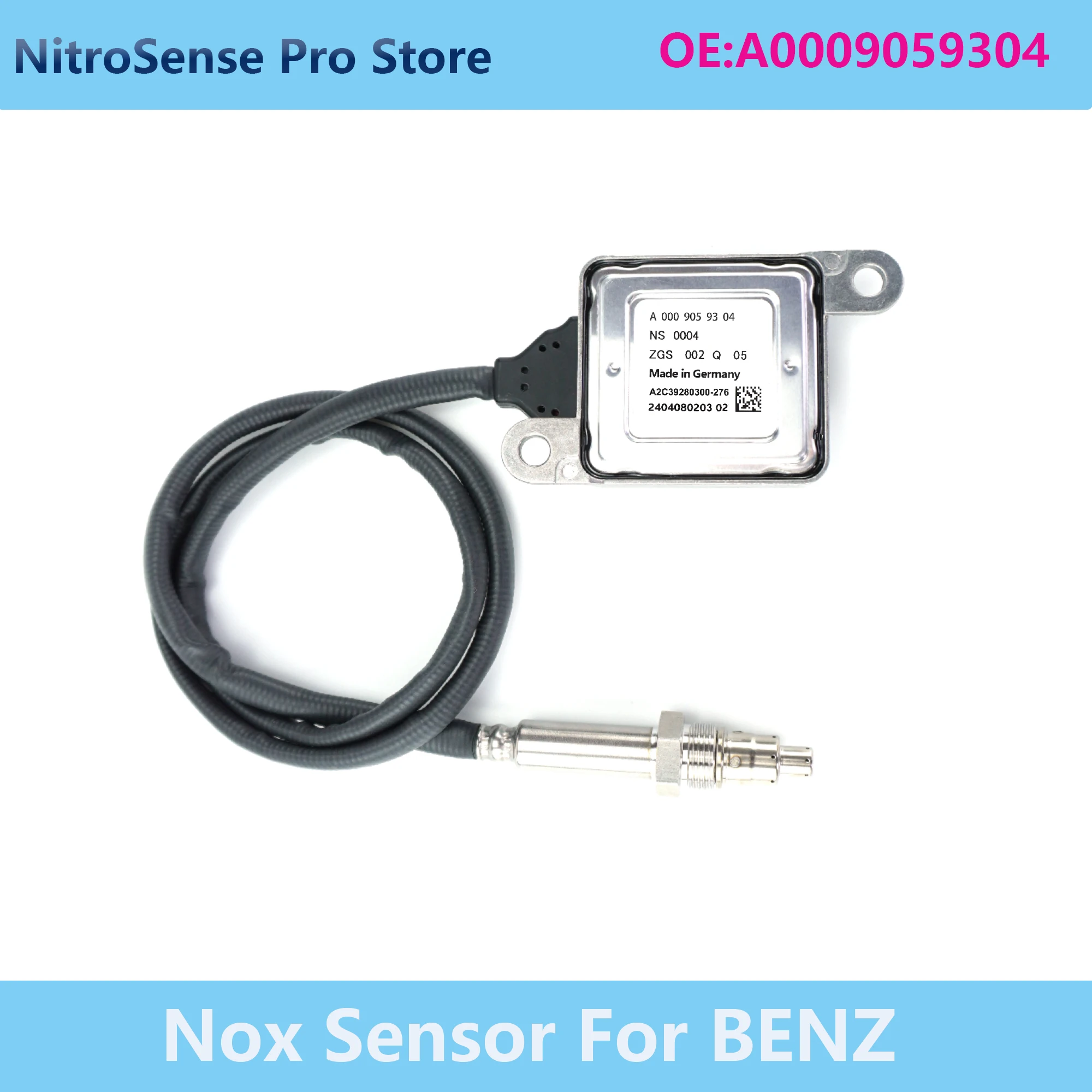 

A0009059304 0009059304 Nitrogen Oxide Sensor Nox Sensor For Mercedes-Benz E-Class W213 A238 E300 GLE 350 Sprinter GLE GLS class