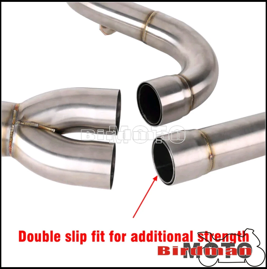 For Harley Softail Low Rider S ST Street Bob Fat Bob Deluxe Slim 2018-Up Motorcycle High Flow Full Exhaust System Muffler Pipes