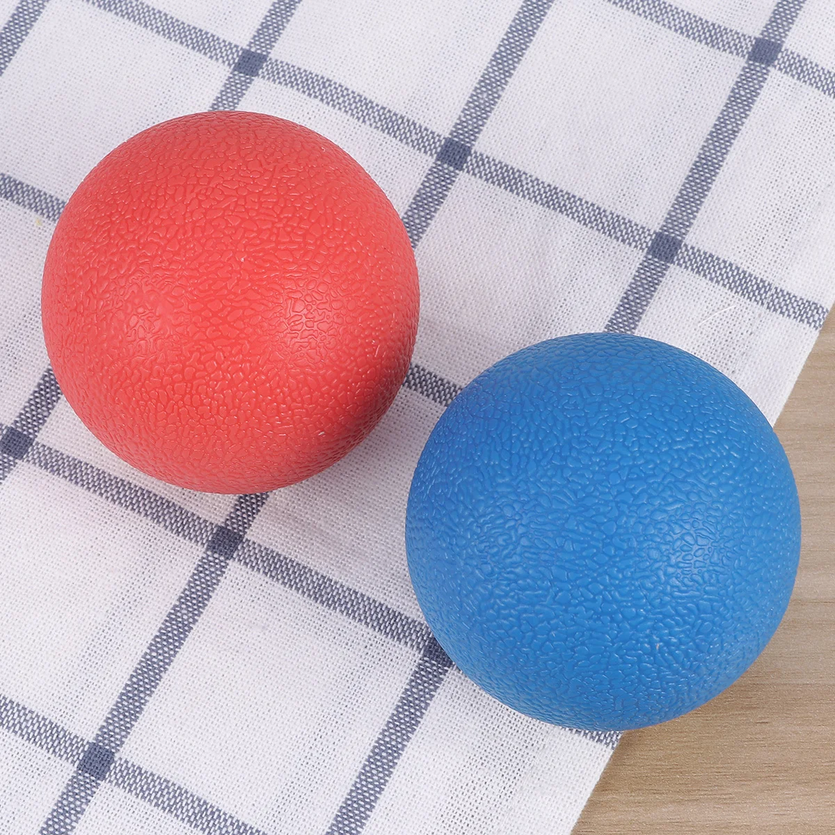 

2Pcs Tpe Fascia Massage Ball Deep Muscle Roller Extra Firm for Spine Hip Muscle Relaxation Yoga Pilates Fitness Recovery
