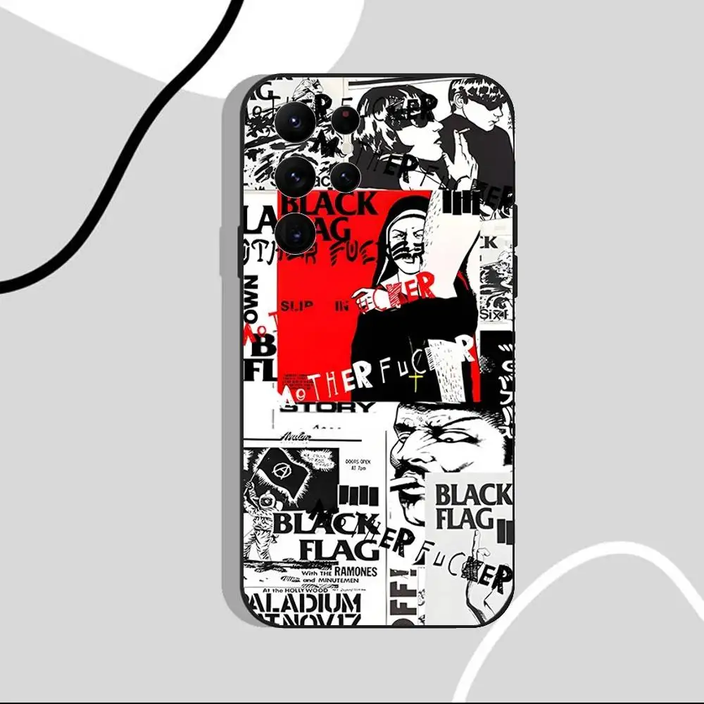 حافظة لهاتف سامسونج S25، S24 Ultra، S20، S30 plus، S22 Plus، S23، Ultra 5G غلاف أسود من السيليكون #2