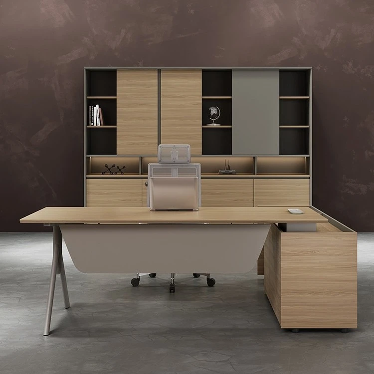 Desk Boss  Supervisor Manager Computer Desk and Chair Combination Leader Large Class Simple Modern Office Desk