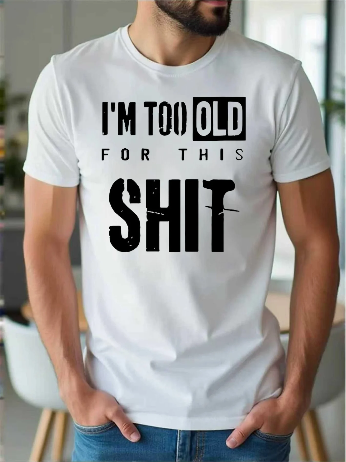 Men's Fun Printed T-Shirt 