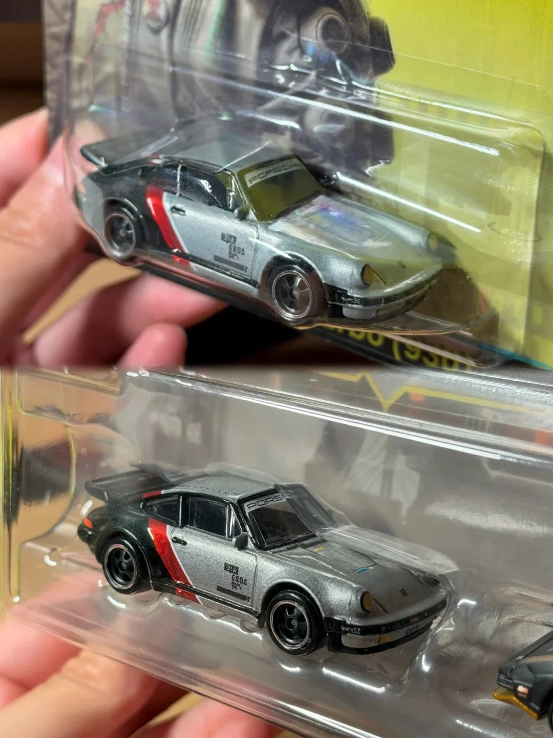 Hot Wheels Car Culture 2Pcs Set Cyberpunk 2077 Porsche 930 QUADRA TURBO-R V-TECH 1:64 Diecast Alloy Car Model Collectible