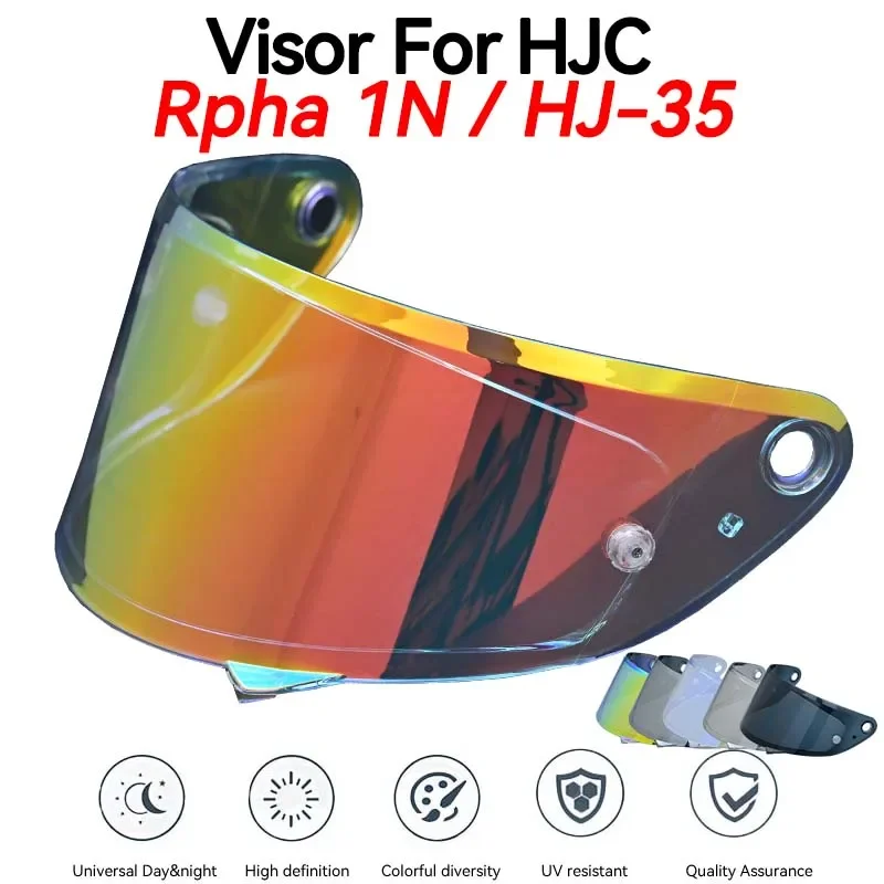 RPHA 1N Visier für HJC RPHA 1N Rpha1N HJ-35 HJ35 Helm Visiere Schutzbrillen Überzug Motorrad Anti UV Casco Moto Visera Sonnenschutz