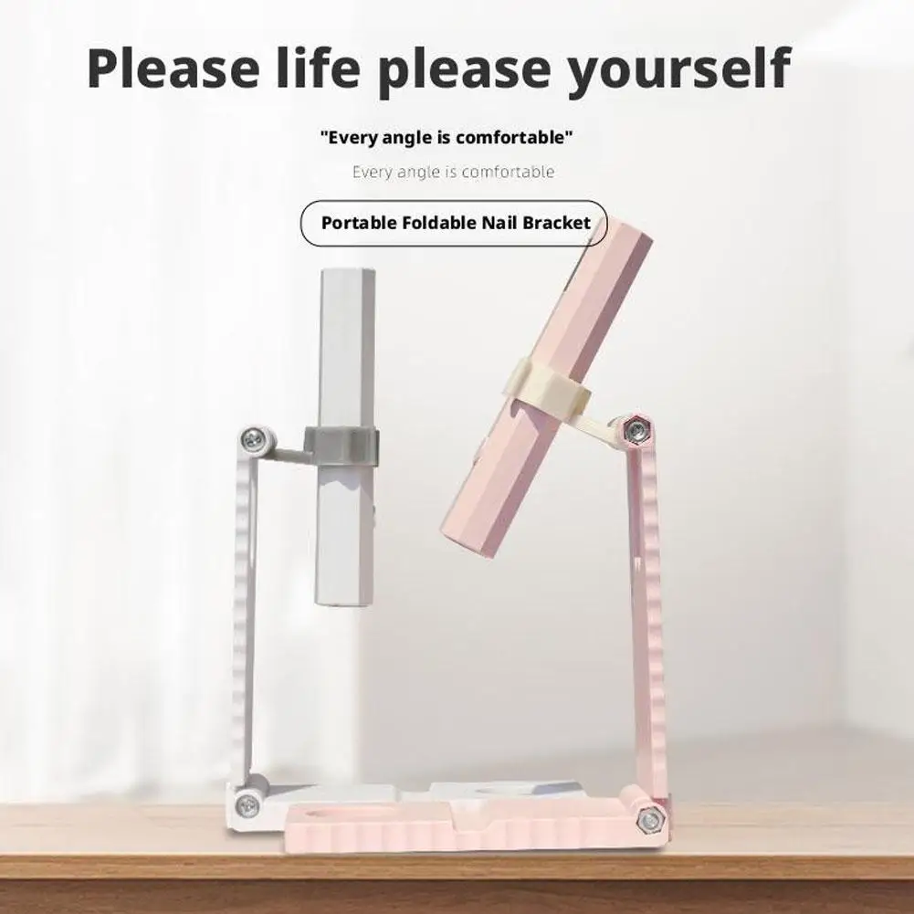 무선 네일 램프 스탠드 포함 휴대용 UV 라이트 LCD 디스플레이 젤 네일용 충전식 USB 네일 드라이어 UV LED 네일 램프