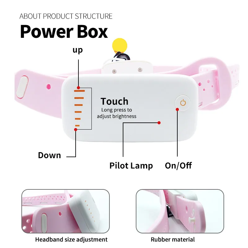 Farol de laboratório dentário 5w led sem fio super brilhante leve led alto brilho odontologia ferramentas cirúrgicas faróis médicos