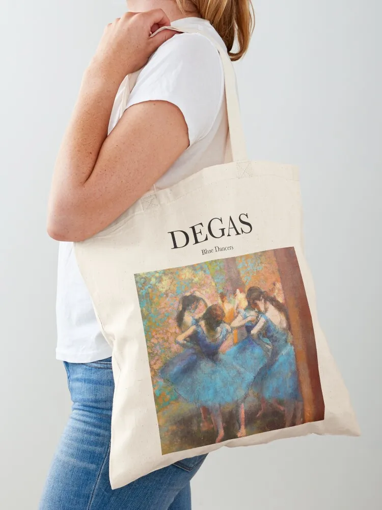 

Degas - Blue Dancers Tote Bag bags woman 2025 tote bags aesthetic tote bag men's large size bags