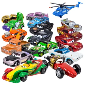 Disney Pixar Cars 2 und 3 Modellspielzeug für Blitz Kinder McQueen, Mater, Sheriff, Liga, Metallmodell, 1:55, Fahrzeuge, Geschenk für Jungen 10 Hauptverkaufsformel 3 - №6