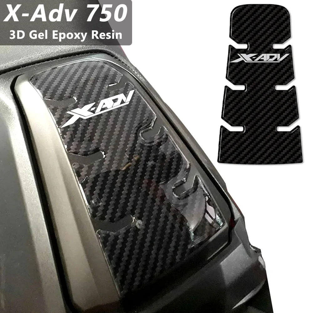 X-Adv 750 3D Gel Sticker Fuel Tank Door Protection Sticker For Honda X-Adv 750 XADV750 2017-2022