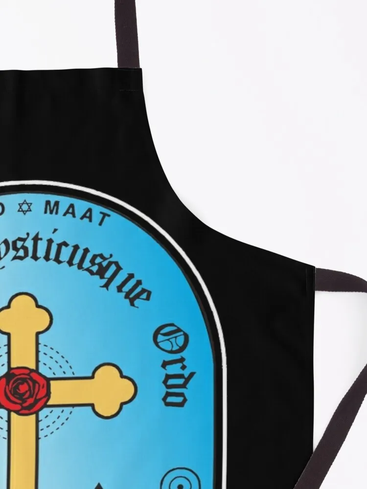 Ancient Mystical Order Rosae Crucis Apron custom apron chef kitchen clothes