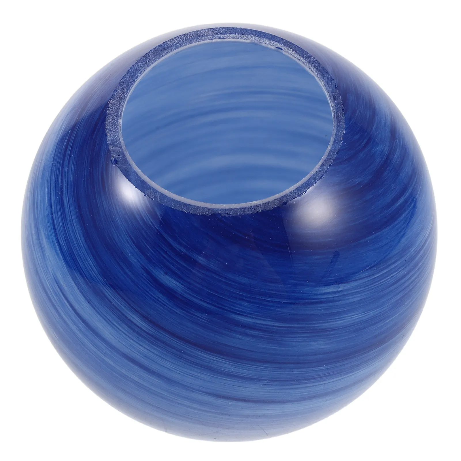 Glass Space Lampshade 4.72 Inch Diameter 2.17 Inch Opening Planet Lampshade Globe Light Cover Ceiling Dome Lamp Shade Bedroom