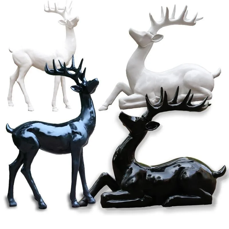 Garden landscape decoration simulation animal, elk wedding ornament