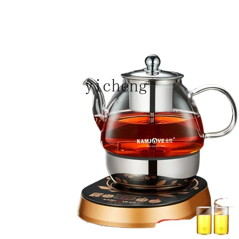 Automatic Tea Cooker Steam Spray Tea Brewing Pot Glass Electric Kettle Small HouseholdC11
