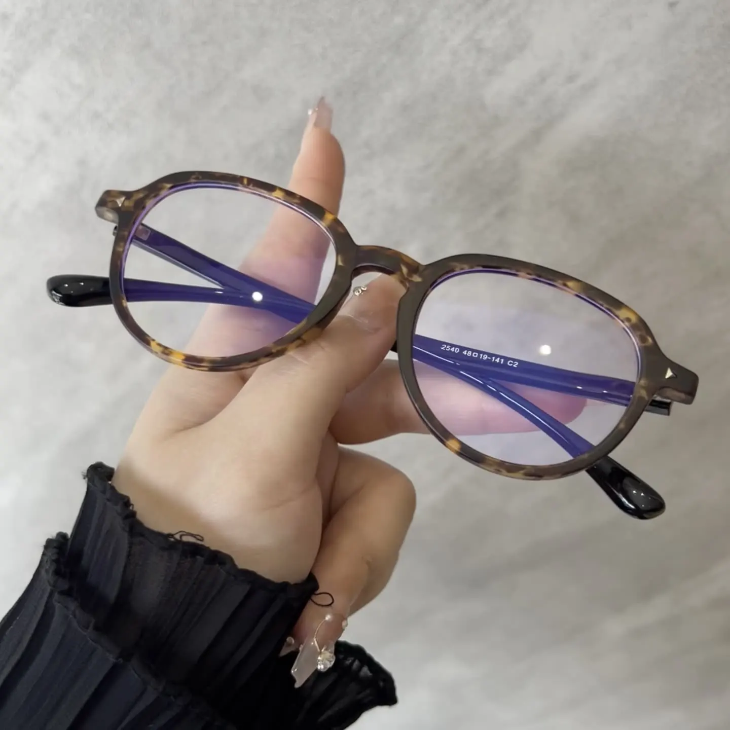 

Women Optical Glasses Prescription CR39 Lenses Myopia Hyperopia Astigmatism Eyewear Men Blue Light Blocking Acetate Eyeglasses